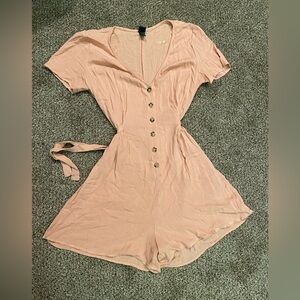 Women’s Short Sleeve Peachy Romper